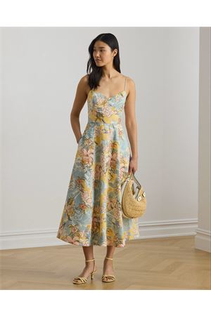 Woven-Fit & Flare-Dresses-Classic Linen LAUREN RALPH LAUREN | Abito | 200P08951001